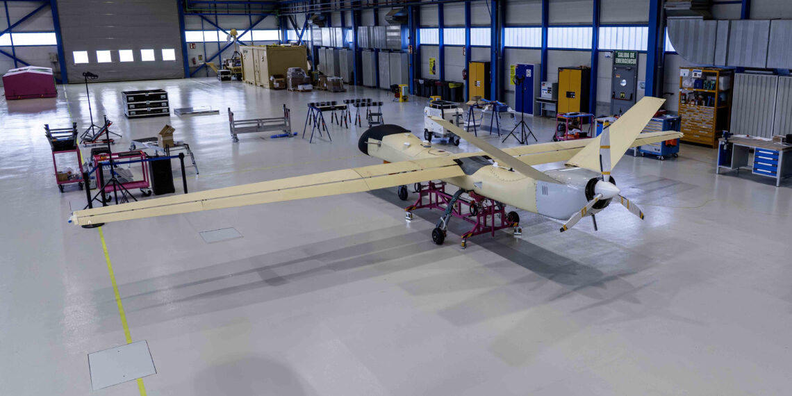 El nuevo dron Sirtap de Airbus está listo para empezar las pruebas en tierra.