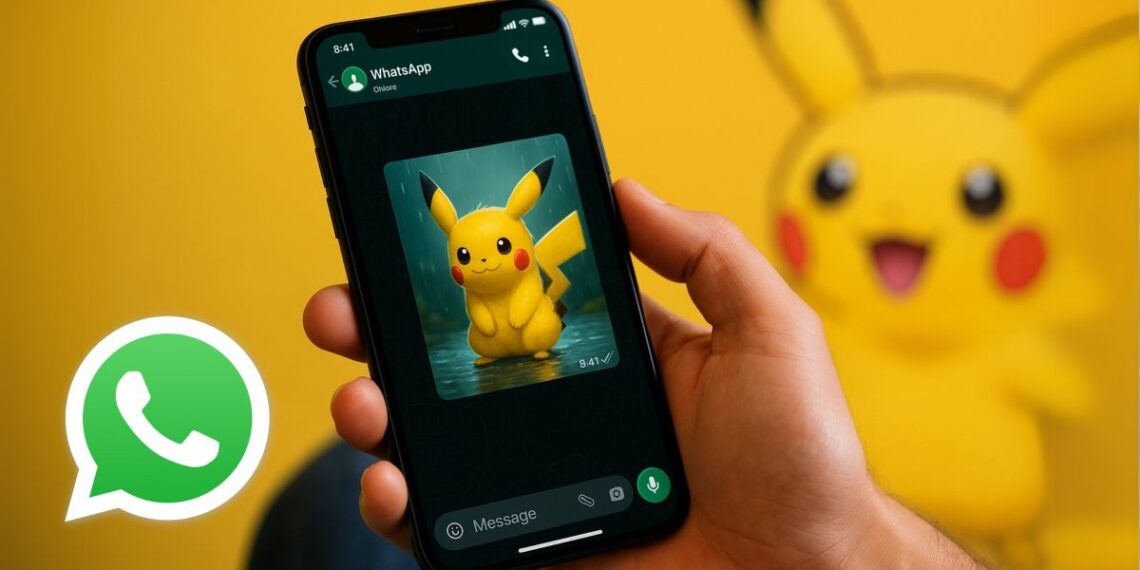 «Activa Modo Pokémon en WhatsApp: llena tus chats de Pikachu con IA»