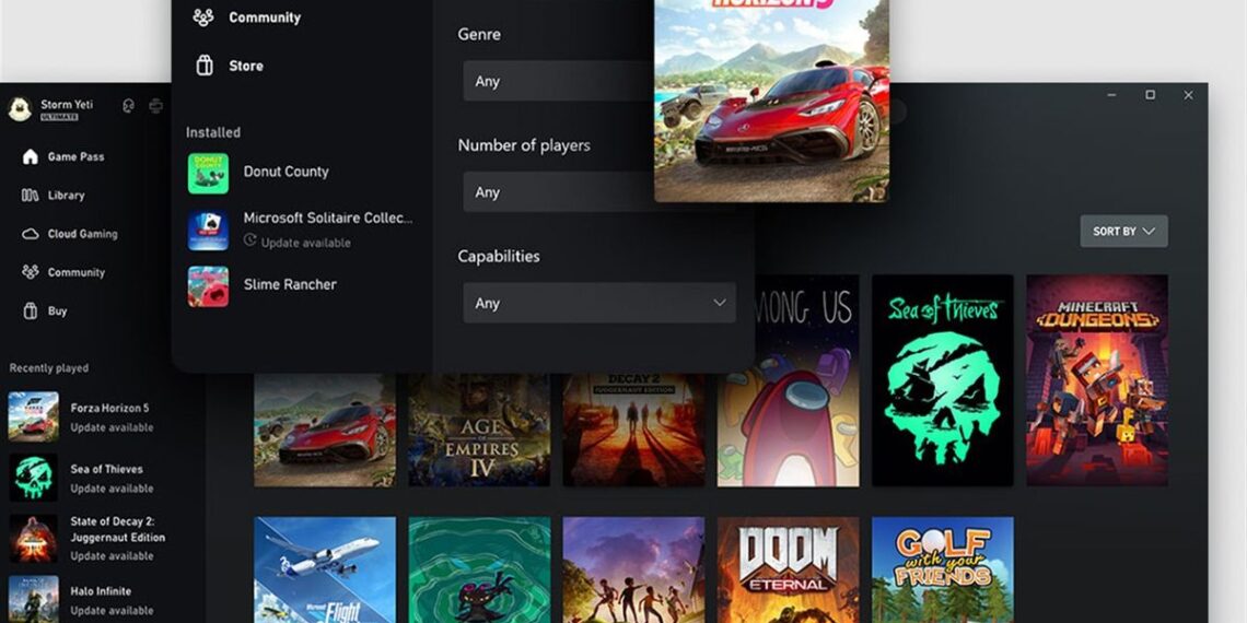 Juegos de Series X|S, One y 360 disponibles en la app de Xbox PC para Windows 11. ¿Microsoft planea algo?