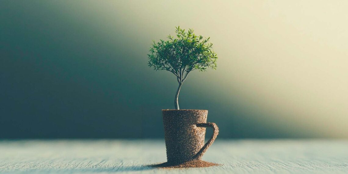 Tecnología de impresión aditiva aplicada a la utilización de residuos orgánicos derivados del café como material sustentable y biodegradable para la fabricación de objetos.