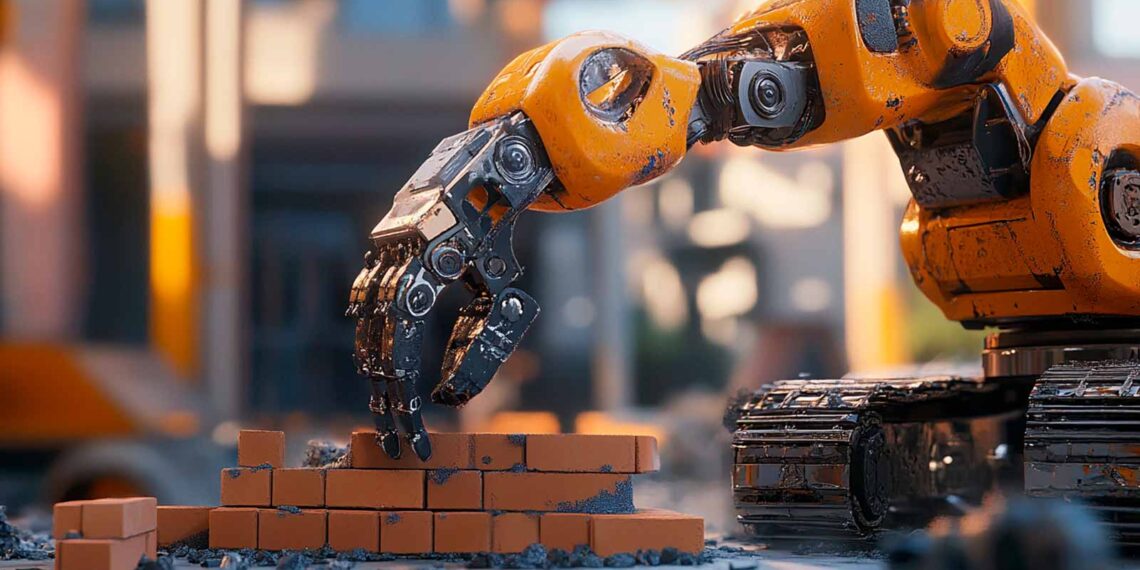 Nuevas aplicaciones de robots en la construcción.