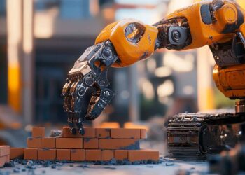 Nuevas aplicaciones de robots en la construcción.