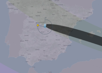 » España cuenta con el mapa oficial de eclipses totales de 2026 y 2027.»