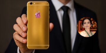 El móvil más caro del mundo es un iPhone coronado por un diamante rosa, cuyo valor supera los 40 millones de euros.