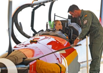 La Princesa Leonor ha comenzado su formación militar en la Base Aérea de San Javier.